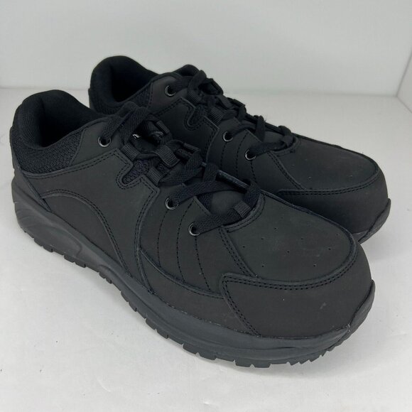 Nautilus Womens N2530 Black Slip And Oil Resistant Safety Toe Size 10 Work Shoes - Picture 2 of 11